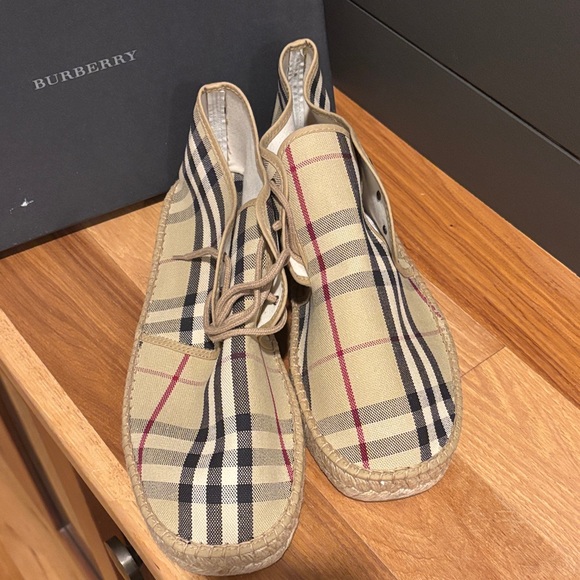 Men’s Burberry Espadrilles